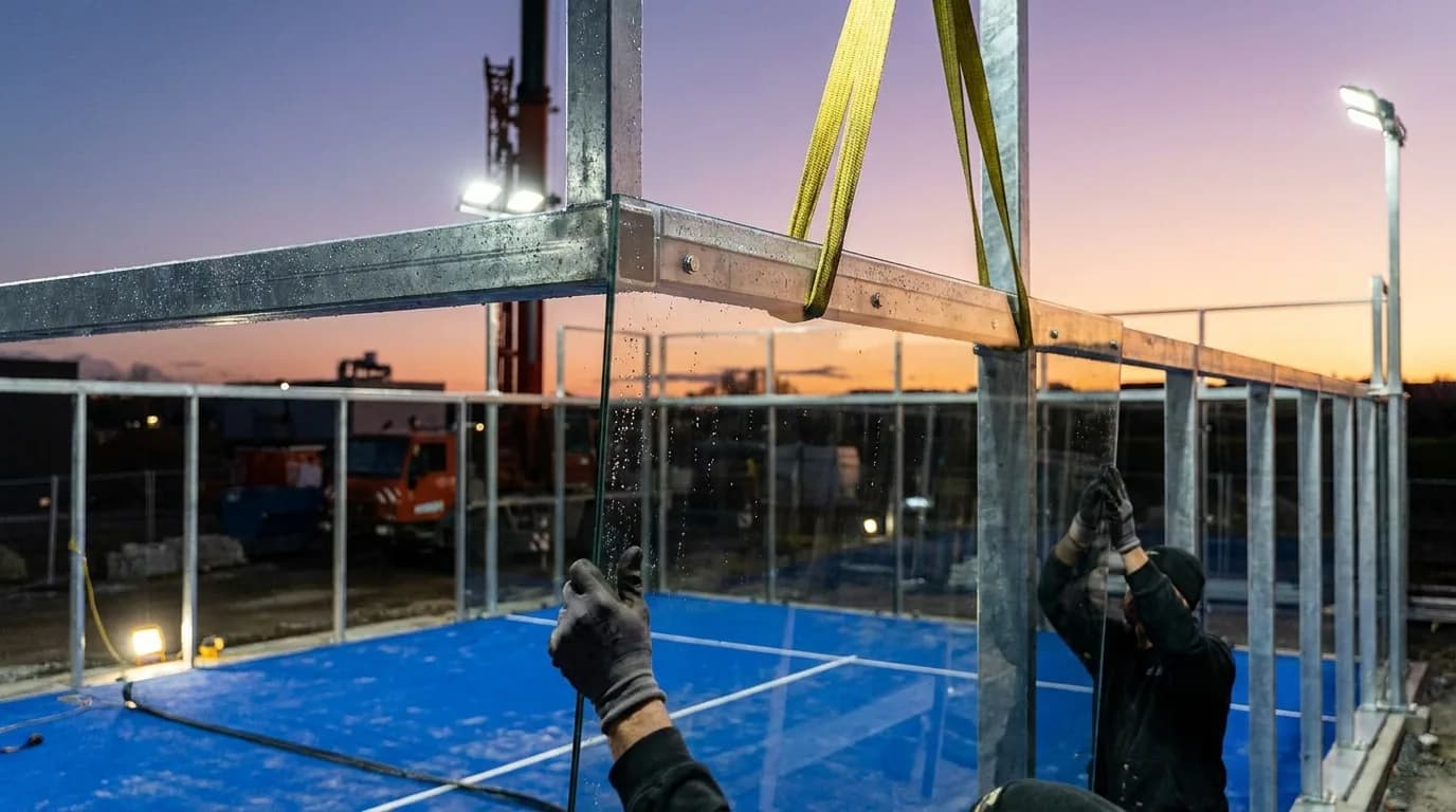 Court construction in Dubai